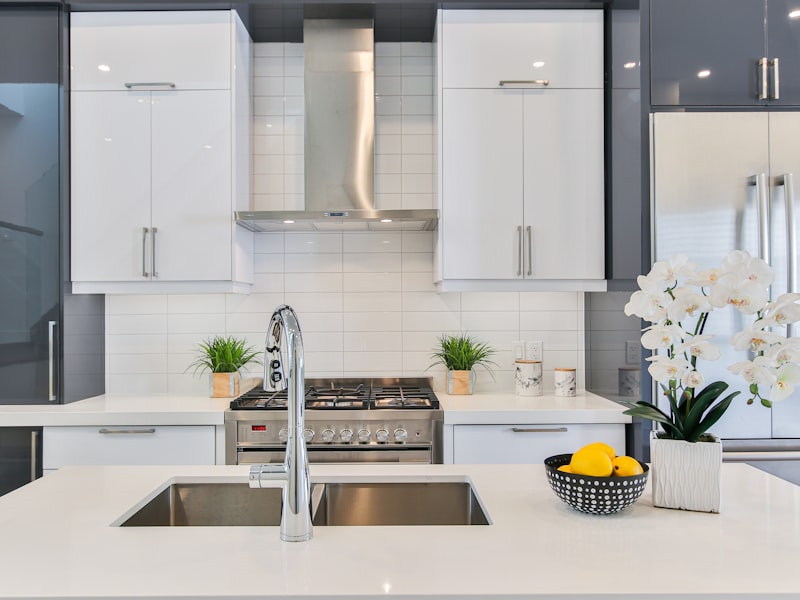 Clean modern kitchen