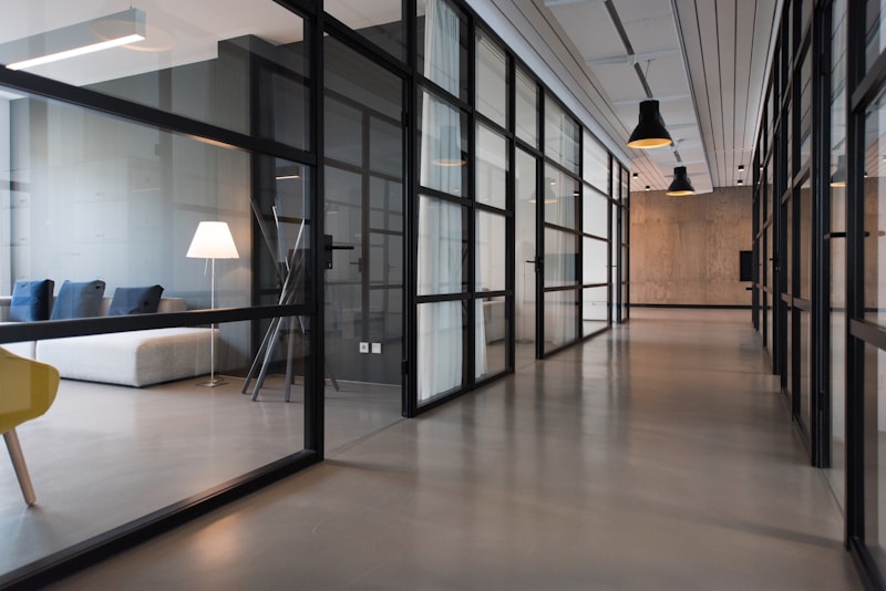 Office cleaning service creating healthy work environment